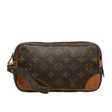 Louis Vuitton Marly Dragonne  Canvas Clutch Bag