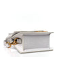 Jacquemus Suede Crocodile Embossed Le Chiquito Grey