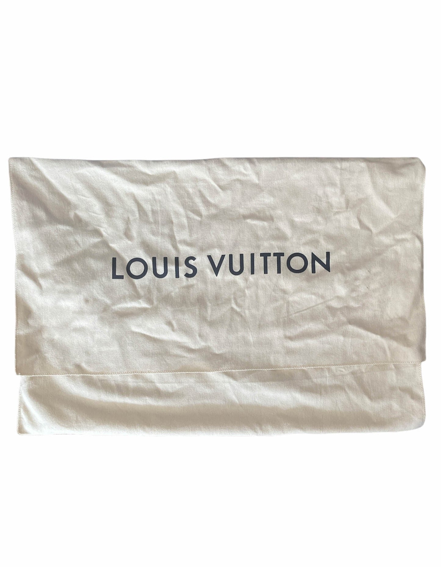 Louis Vuitton Black Calfskin & Monogram On My Side Tote Bag