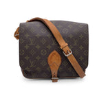 LOUIS VUITTON   Canvas Cartouchiere Mm Messenger Bag M51253