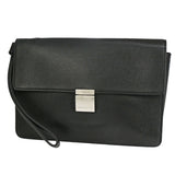 Louis Vuitton Selenga  Leather Clutch Bag