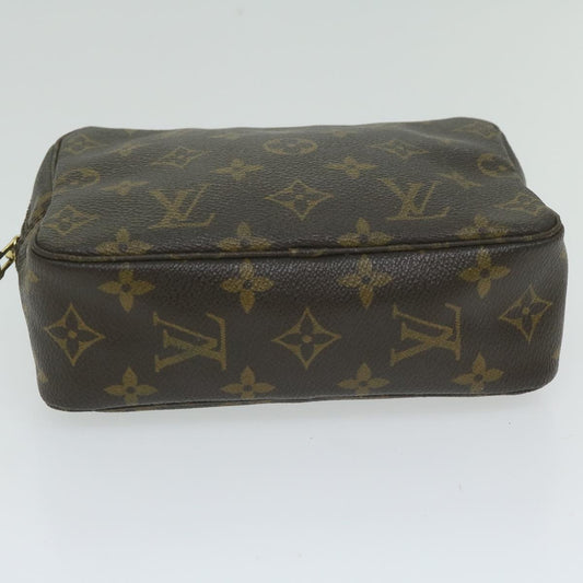 Louis Vuitton Poche Toilette  Canvas Clutch Bag