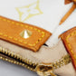 Louis Vuitton Pochette Accessoire  Canvas Clutch Bag