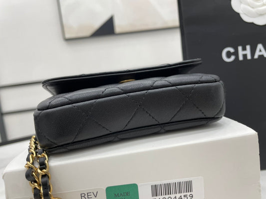 CHL - Mini Flap Bag Black For Women Bags 7.5in/19cm