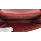 Chanel 2011 Rouge Caviar Wallet On Chain WOC