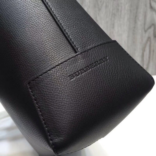 B-Berry - BB  Small Embossed Crest Tote Black For Women, Bags 13.8in/35cm