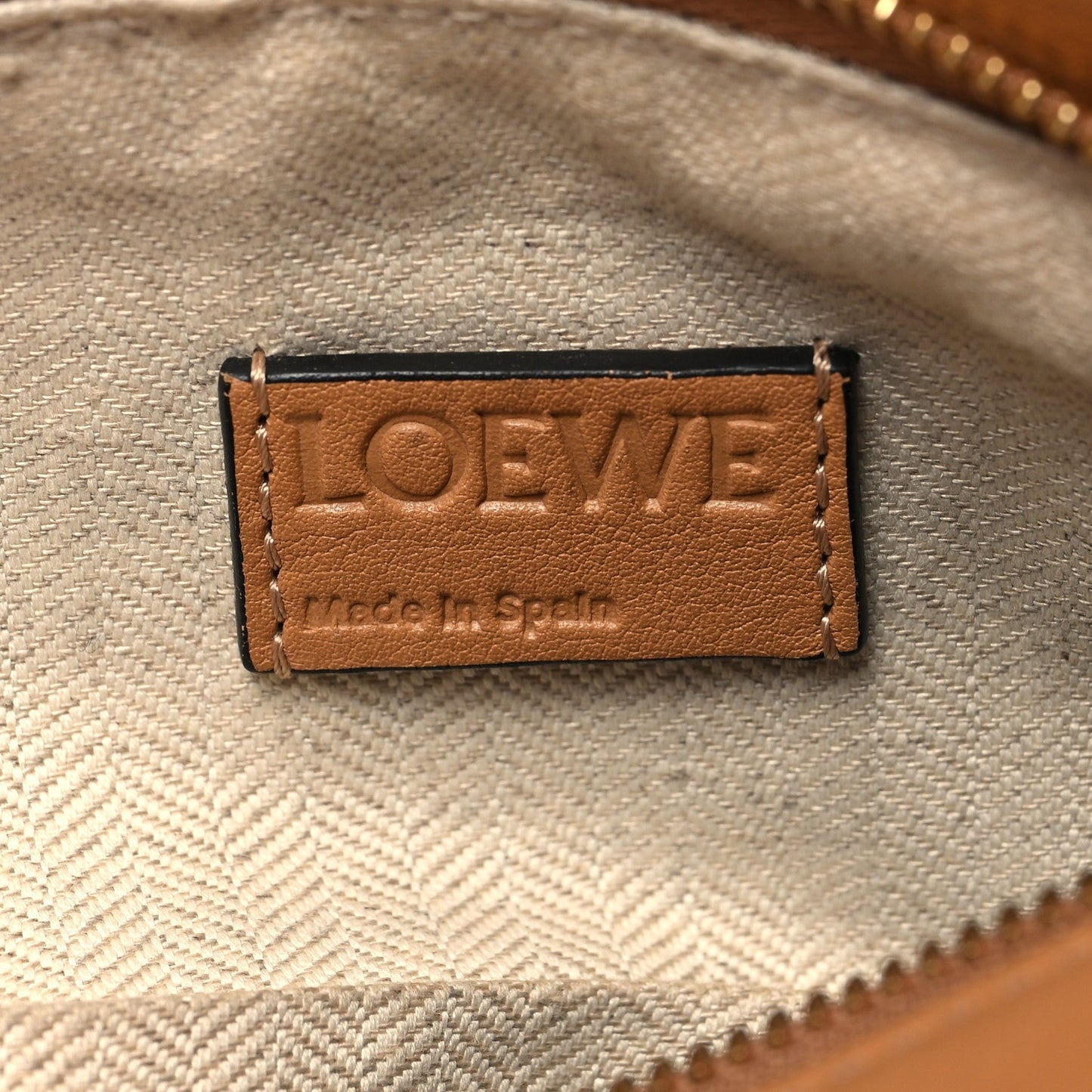 Loewe Calfskin Small Puzzle Bag Warm Desert Mink