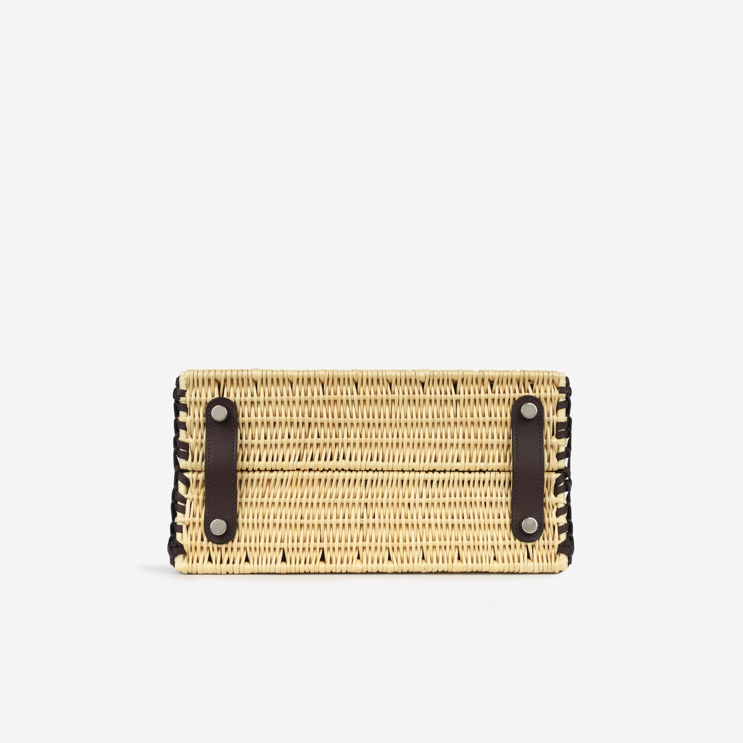 Picnic Birkin 25 Osier Wicker & Rouge Sellier