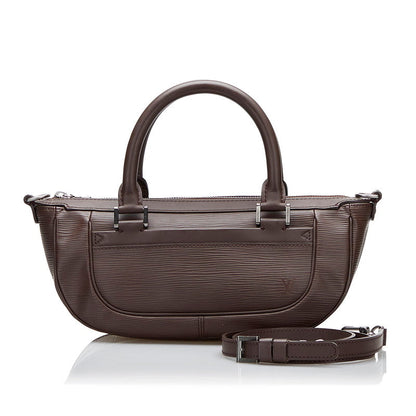 Louis Vuitton Epi Danula PM Handbag 2WAY M5891D Mocha Brown Leather  Louis Vuitton