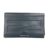 Fendi  Leather Clutch Bag Pouch (Pre-Owned)