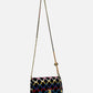 CHANEL Tweed Pearl Crush Black Multicolor Crossbody