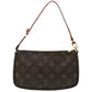 Louis Vuitton Pochette Accessoires  Canvas Clutch Bag
