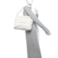 Amelia Shiny Calfskin Quilted Small 22 White