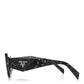 Prada Acetate Symbole Sunglasses SPR 08Y Havana Black White