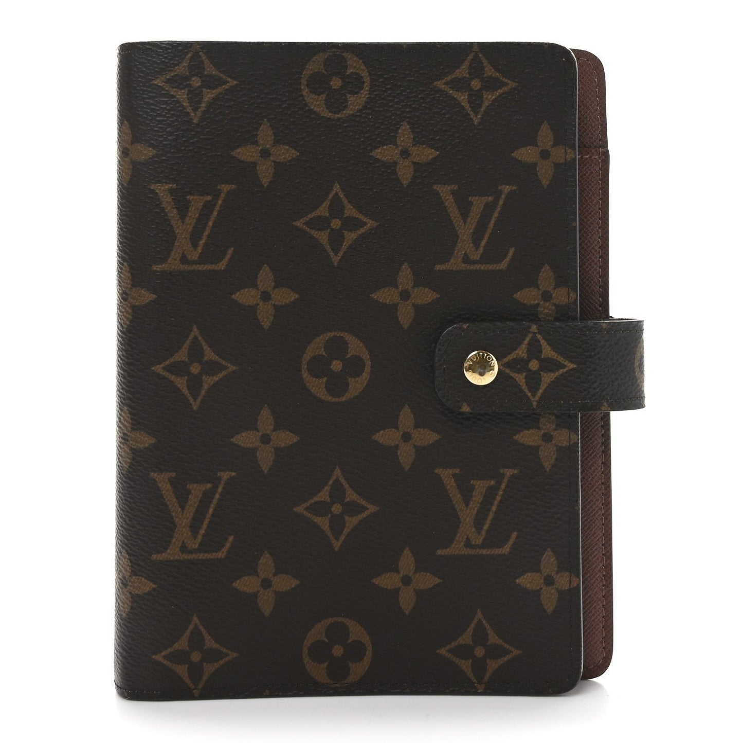 Louis Vuitton Monogram Medium Ring Agenda Cover