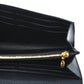 Louis Vuitton Taurillon Embellished Capucines Long Wallet Black