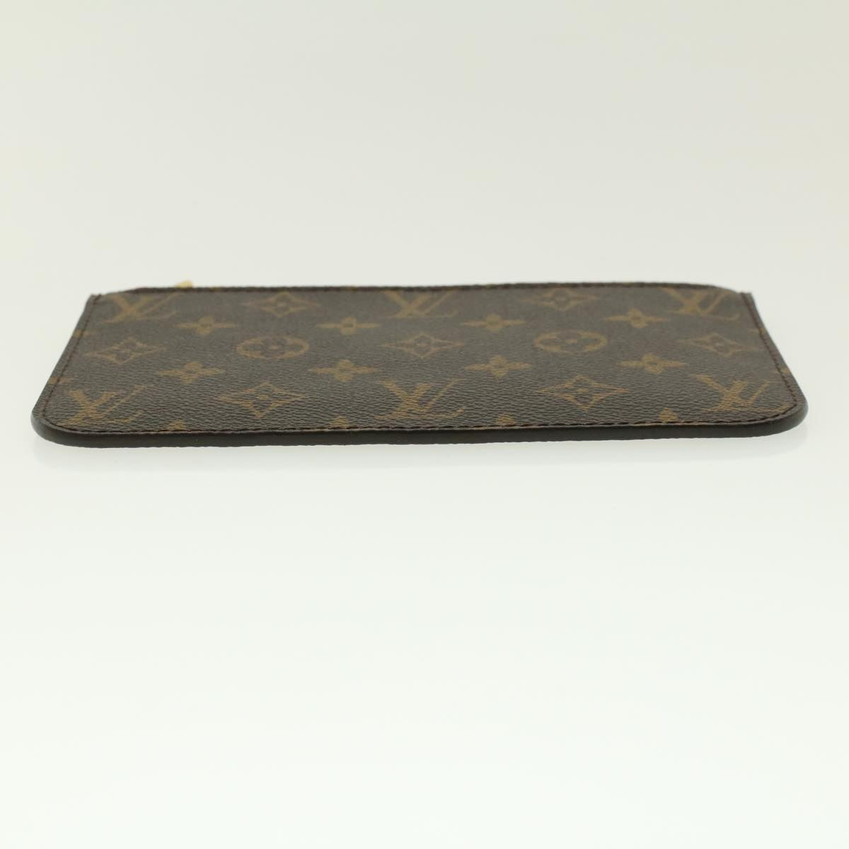 Louis Vuitton Pochette Neverfull  Canvas Clutch Bag