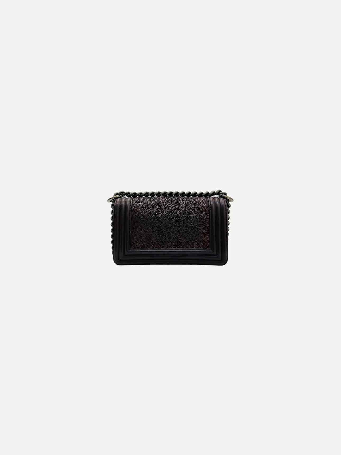 CHANEL Limited Edition Burgundy Shoulder Bag
