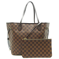 Louis Vuitton Neverfull MM Damier Women's Tote Bag