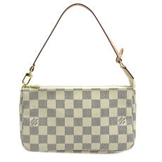 Louis Vuitton Pochette Accessoires Pouch Damier Azur Handbag