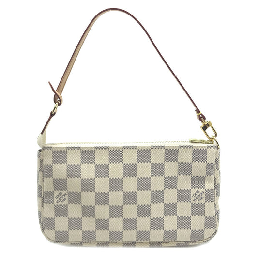 Louis Vuitton Pochette Accessoires Pouch Damier Azur Handbag