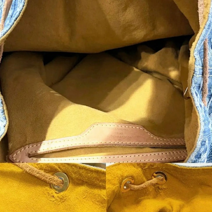 Louis Vuitton Sac GM Monogram Denim Backpack