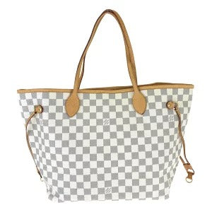 Louis Vuitton Neverfull MM Damier Azur Canvas Tote Bag