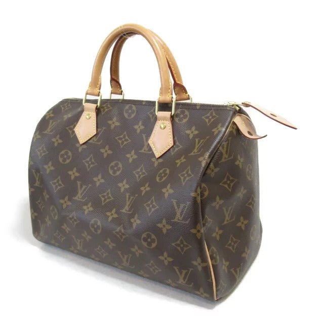 Louis Vuitton Speedy Coated Canvas Monogram PVC Handbag