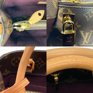 Louis Vuitton Montaigne BB Canvas Monogram Tote Bag