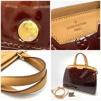 Louis Vuitton Blair GM Verni Amaranto 2WAY Bag Handbag