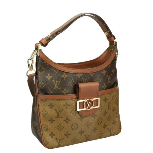 Louis Vuitton Monogram Hobo Dauphine PM Shoulder Bag