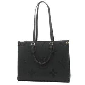 Louis Vuitton OntheGo MM Embossed Grained Leather Shoulder Bag