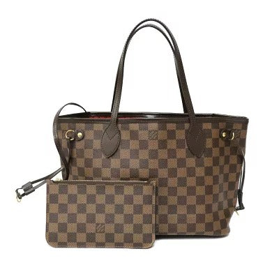 Louis Vuitton Neverfull PM Damier Canvas Tote Bag