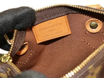 Louis Vuitton Mini Speedy Monogram Canvas LV Handbag