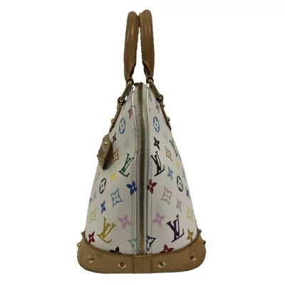 Louis Vuitton Alma PM Monogram Multicolor Handbag White