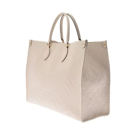Louis Vuitton OnTheGo GM Implant Leather Shoulder Bag