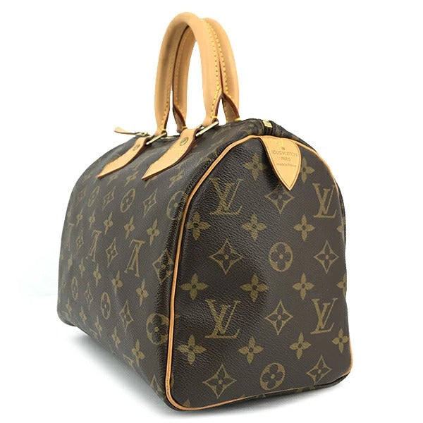 Louis Vuitton Speedy Monogram Mini Boston Canvas Handbag Bag