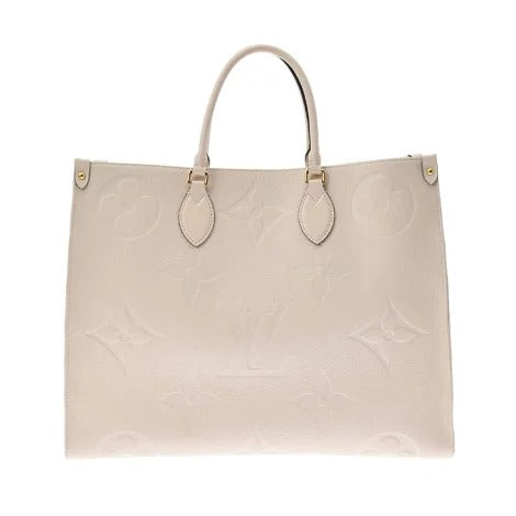 Louis Vuitton OnTheGo GM Implant Leather Shoulder Bag