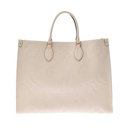 Louis Vuitton OnTheGo GM Implant Leather Shoulder Bag