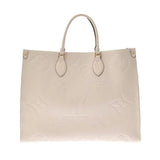 Louis Vuitton OnTheGo GM Implant Leather Shoulder Bag