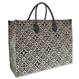 Louis Vuitton OnTheGo GM Canvas Leather 2WAY Tote Bag