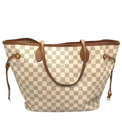 Louis Vuitton Damier Azur Neverfull MM Tote Bag