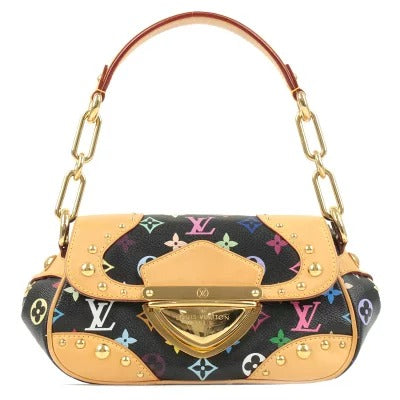 Louis Vuitton Marilyn Multicolor Shoulder Bag Black