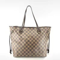 Louis Vuitton Neverfull MM Damier Ebene Tote Bag