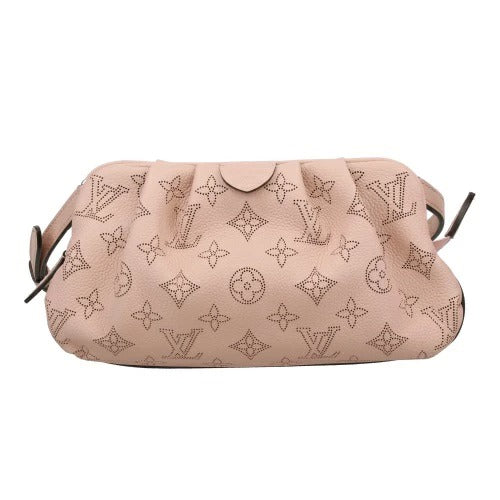 Louis Vuitton Scala Mahina Leather Mini Magnolia Shoulder Bag