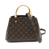 Louis Vuitton Montaigne Monogram BB  PVC Coated Canvas Tote Bag