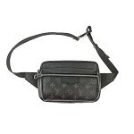 Louis Vuitton Leather Monogram Eclipse Taiga Bum Bag