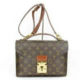Louis Vuitton Monceau Monogram Canvas Shoulder Bag