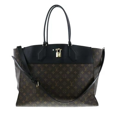 Louis Vuitton City Steamer XXL Monogram Macassar Shoulder bag