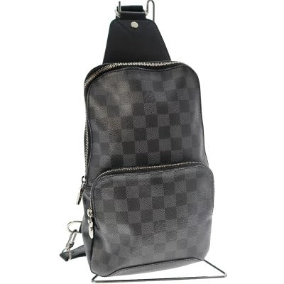 Louis Vuitton Avenue Sling Damier Graphite  Body Bag